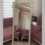 HÜRREM BOY AYNASI 172×67 – Osmanlı Desenli Dekoratif Boy Ayna