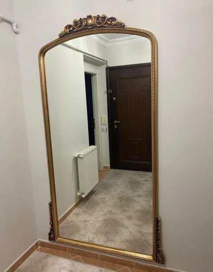 VİCTORİA BOY AYNASI – 114 × 200 cm | Gold, Büyük Gövde Aynası