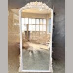 RİVA BOY AYNASI ( BEYAZ-GOLD ) - Görsel 2