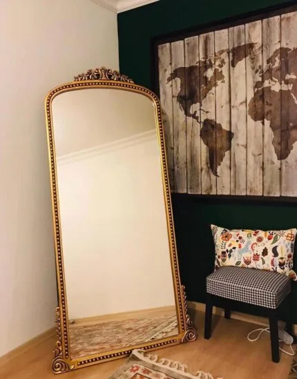 PAYİTAHT BOY AYNASI 198 x 98 cm – Gold