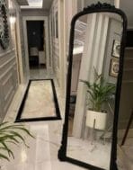 ZİRVE BOY AYAYNASI - SİYAH