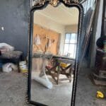 SAFİR BOY AYNASI 180 x 80 cm – Siyah & Gold