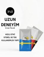 Long Time Spray for Men 60 ml + 3 Mendil | Uzun Deneyim, Etkili Formül 2’li Set - Görsel 3