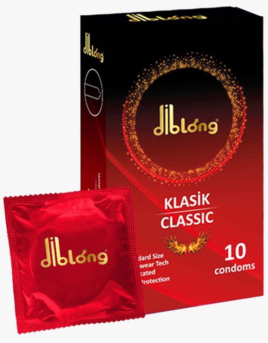 Diblong-Prezervatif-Klasik Diblong Klasik Prezervatif 10’lu – Gizli Kargo - Görsel 1
